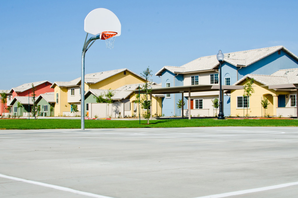 Goshen Village 2 basketball court